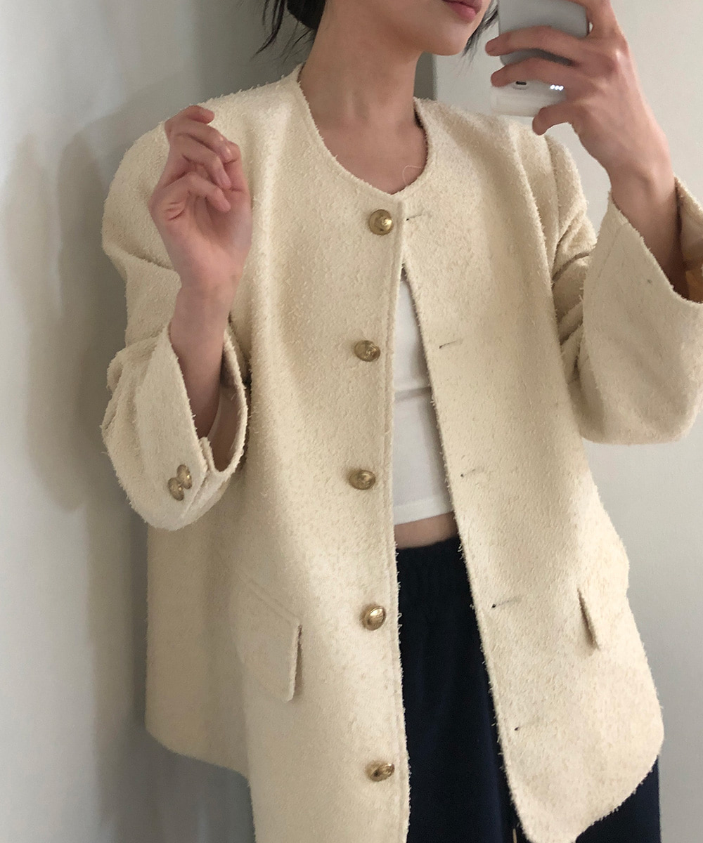 Bibi Tweed Jacket (2Colors)